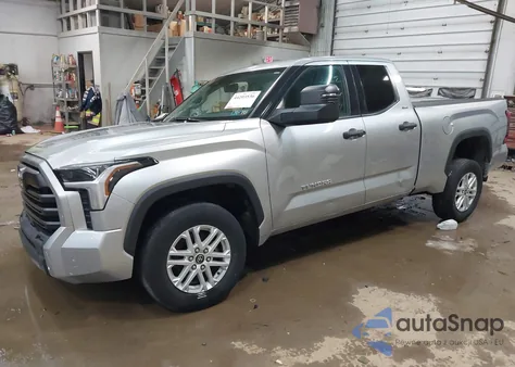 2022 Toyota Tundra Sr5 из США, поврежденный, VIN 5TFLA5DA9NX042790